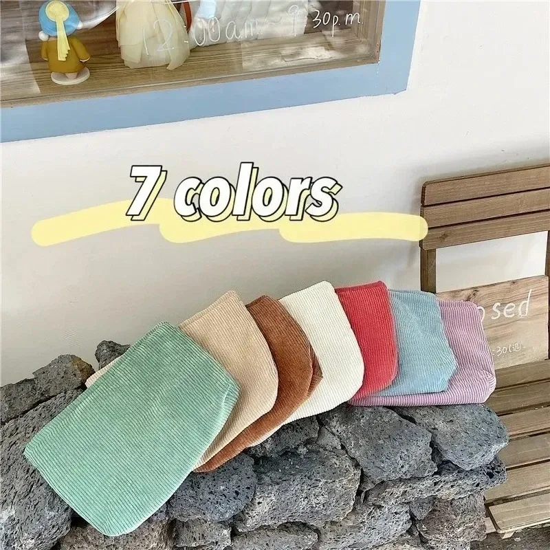 Cord-Reise-Kosmetiktasche, tragbare Make-up-Aufbewahrungstasche, Geldbörsen für Damen, große Kapazität, Reißverschluss, Make-up-Organizer, Aufbewahrungs-Clutch