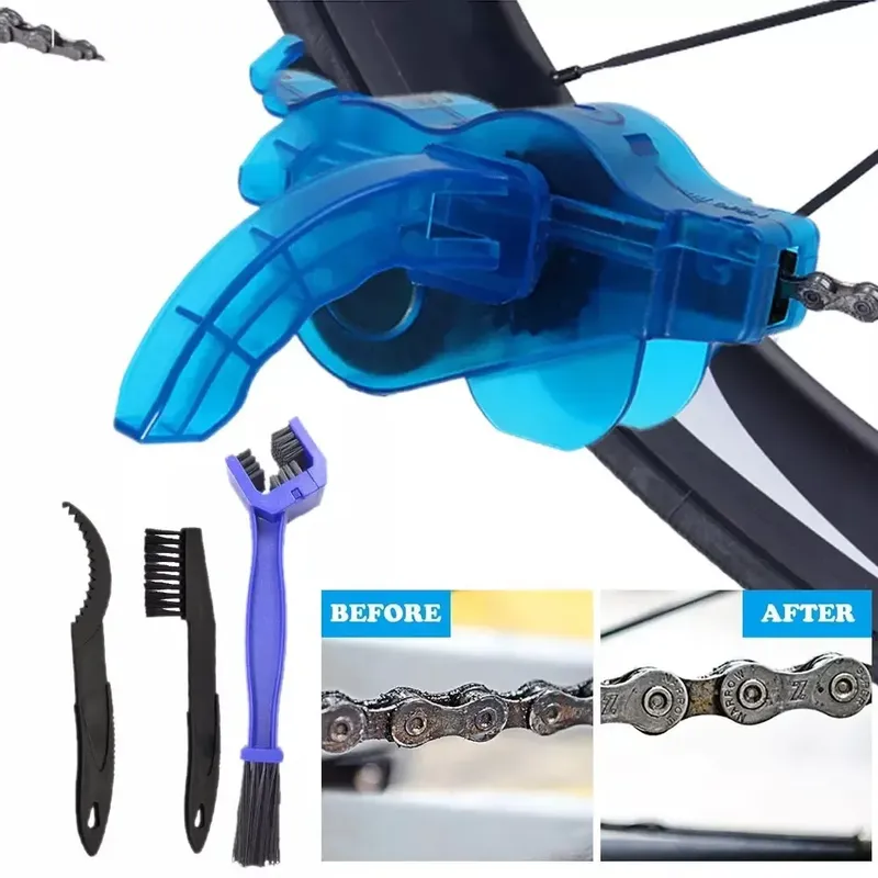 Fahrrad Kette Reiniger Radfahren Reinigung Kit Bike Wash Tool Set Fahrrad Schutz Öl Tragbare Outdoor Mountainbike Reparatur Werkzeuge