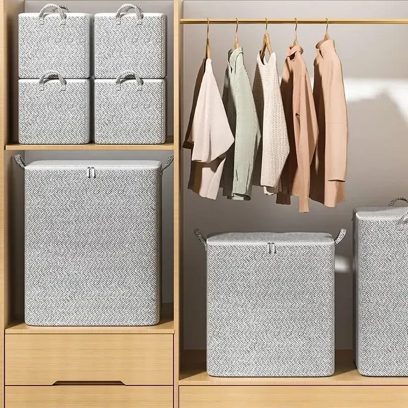 Aufbewahrungstasche zum Verpacken von Kleidung, Umzugstasche, Aufbewahrungsbox mit großer Kapazität, feuchtigkeitsbeständige tragbare Aufbewahrungstasche für zu Hause