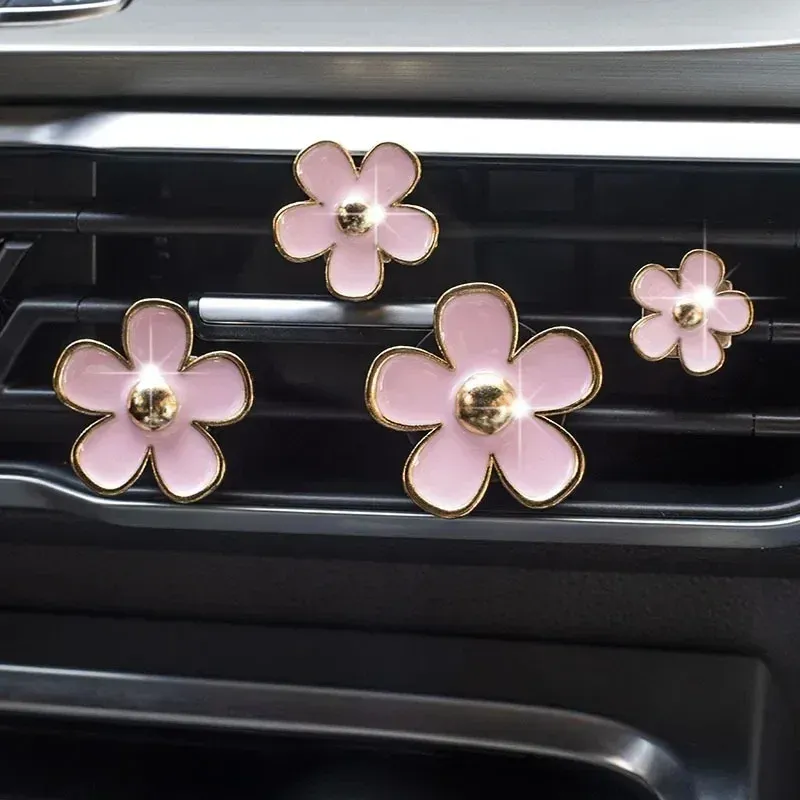 Auto Outlet Vent Parfüm Clips Nette Blume Lufterfrischer Diffusor Klimaanlage Aromatherapie Parfüm Clip Auto Innen Dekoration