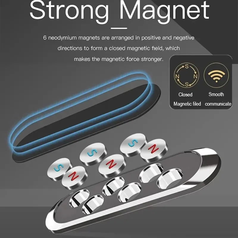Autotelefonhalter Universalhalterung Air Vent Mount GPS für iPhone Samsung im Auto Einfache Streifenform Telefonständer Autozubehör