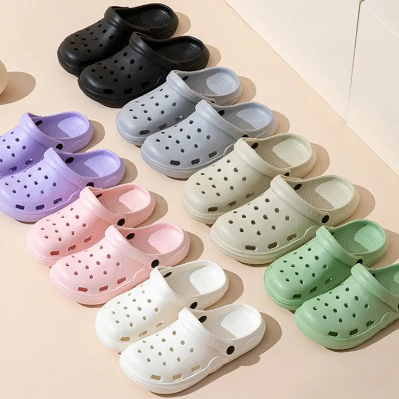 Anti Slip Mode Arbeit Strand Baotou Rutschige Sandalen Dongdong Schuhe frauen Neue Trendy Sommer Dicke Sohle Erhöhen
