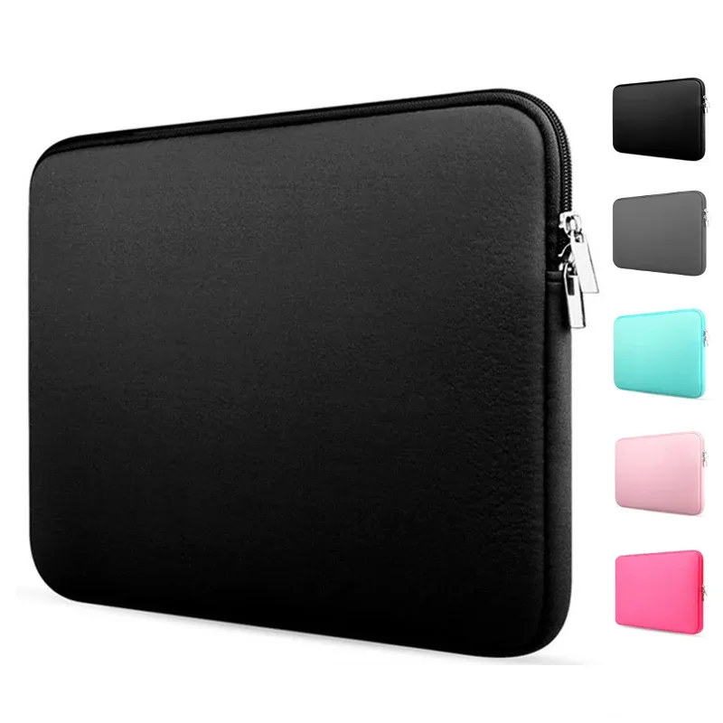 Weiche Laptoptasche für Xiaomi HP Dell Lenovo Notebook-Computer für MacBook Air Pro Retina 11 12 13 14 15 15,6 Hülle