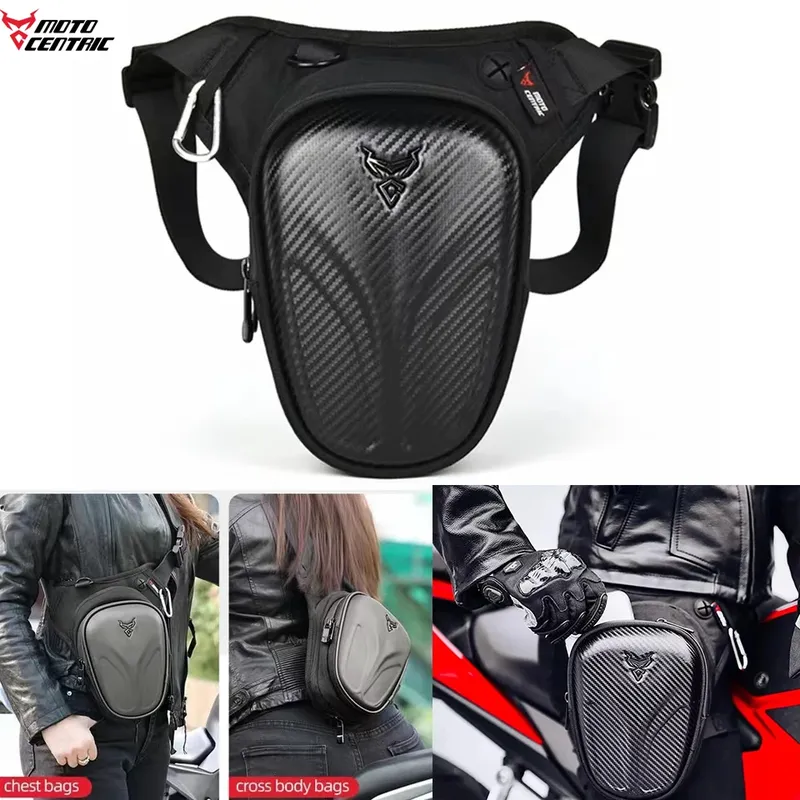 Motorrad Drop Bein Tasche Für Männer Frauen Fahrt Radfahren Casual Taille Tasche Fanny Pack Reise Wandern Klettern Outdoor Tasche Wasserdicht
