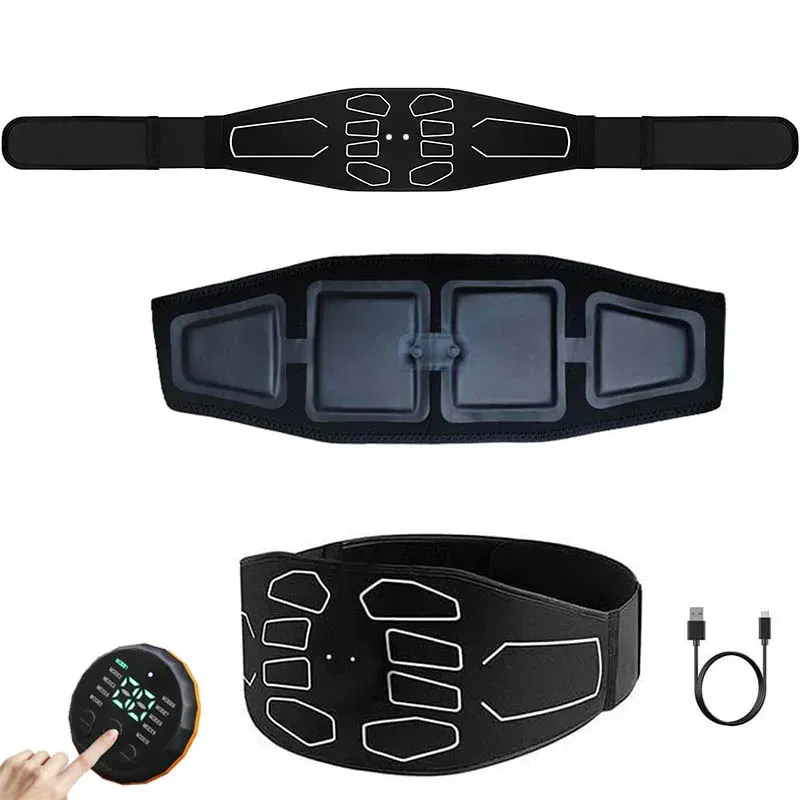 120 cm Bauchmassagegerät Taillengürtel Fitnessgeräte Muskeltoner Bauchmuskeltraining