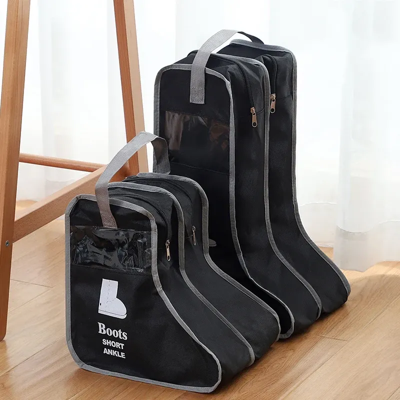 Schuhe Lagerung Taschen Abdeckung Lange Reiten Regen Stiefel Staubdicht Organizer Tragbare Reise Mäppchen Zubehör Liefert Artikel