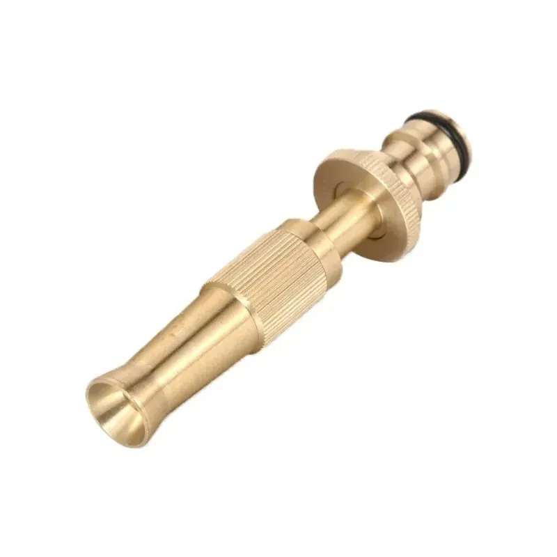 Verstellbare Hochdruck-Sprühdüse Wasserpistole Gartenschlauch-Sprinkler mit Schnellkupplung für Haus- und Rasenpflege Direktsprühfunktion