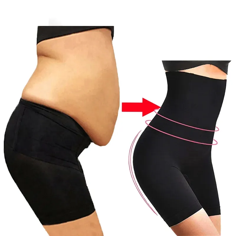 Damenunterwäsche, hohe Taille, formend, Boyshort, Höschen, Body Shaper, Bauchkontrolle, Po-Lifting, Schlankheits-Shorts, Workout, Shapewear