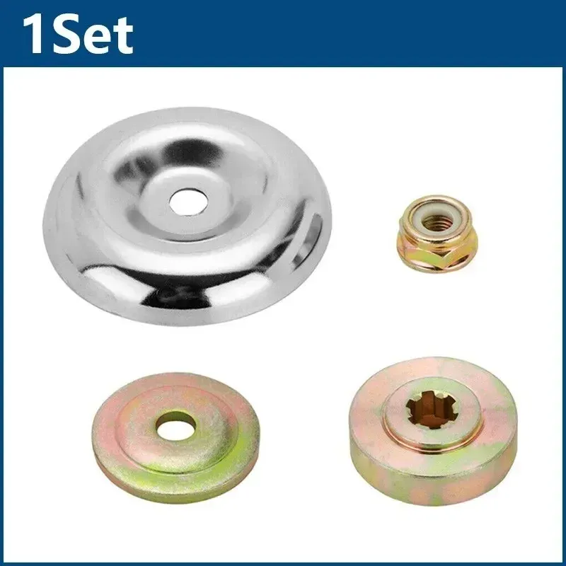 1 satz Rasenmäher Gras Trimmer Kopf Adapter Mutter Befestigung Kit Rasenmäher Klinge für Garten Werkzeuge Teile