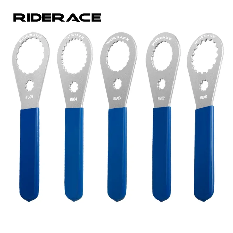 RIDERACE Fahrrad Tretlagerschlüssel Entfernungswerkzeug Fahrrad BB Entferner 39/41/44/46/49mm Für Shimano BBR9000 SRAM IXF DUB BSA30