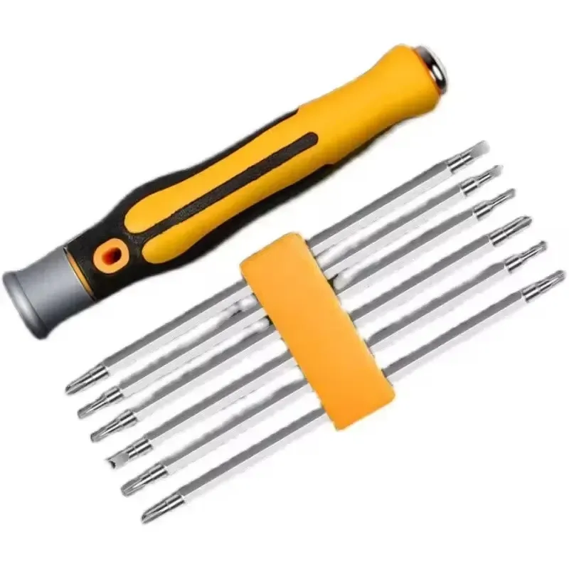 Mini-Schraubendreher-Set 12-in-1 Präzisions-Reparaturwerkzeug-Kit mit Torx Phillips Schlitz-Magnetbits für Kamera Drohne Uhr PC