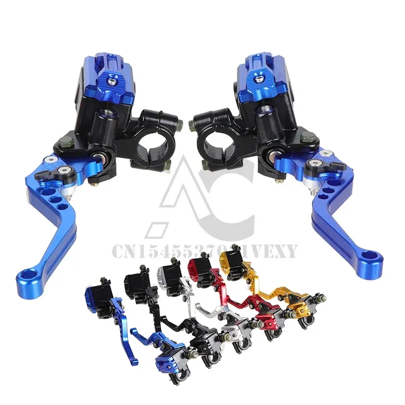 7/8 "22mm Links und Rechts Lenker Motorrad Hydraulische Hauptbremszylinder Kupplungshebel Sets Für Honda Yamaha Suzuki