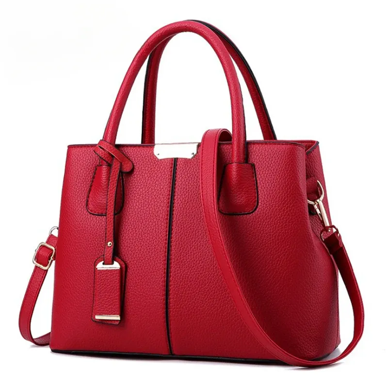 Neue Luxus-Damenledertasche, Handtasche einer bekannten Designermarke, Damenhandtasche mit Geldbörse, modische Umhängetasche