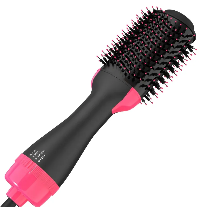 LISAPRO 2-in-1-Haartrockner und Volumizer, Haarglätter, Heißluftbürste, Lockenwickler, Haarschönheits- und Gesundheitsstyling