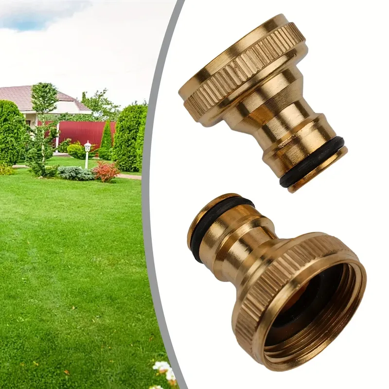 Messing Wasserhahn Wasserhahn Anschluss Mixer Schlauch Adapter Schnell Anschluss Kupfer Schlauch Kupplung Adapter Garten Bewässerung Armaturen Werkzeug