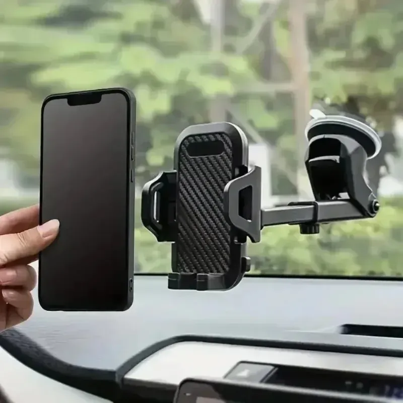 Saugnapf-Autohalterung für Mobiltelefone, Armaturenbrett-Saugnapfhalterung, Navigationsständer, universell für iPhone und Samsung