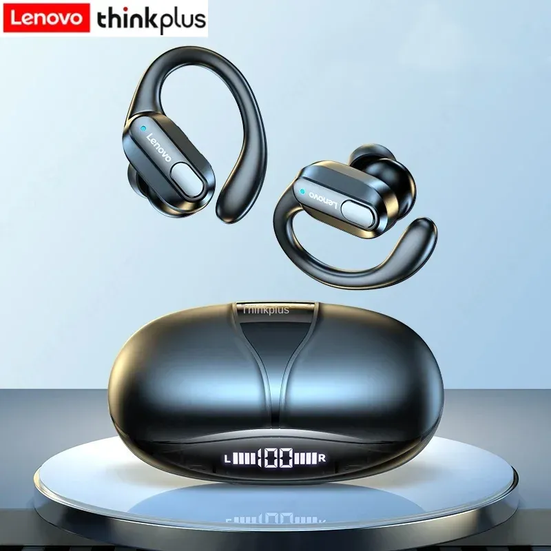 Original Lenovo XT80 Sport-Funkkopfhörer mit Mikrofonen, LED-Leistungsanzeige, Hifi-Stereo-Sound, Bluetooth 5.3 TWS-Kopfhörer