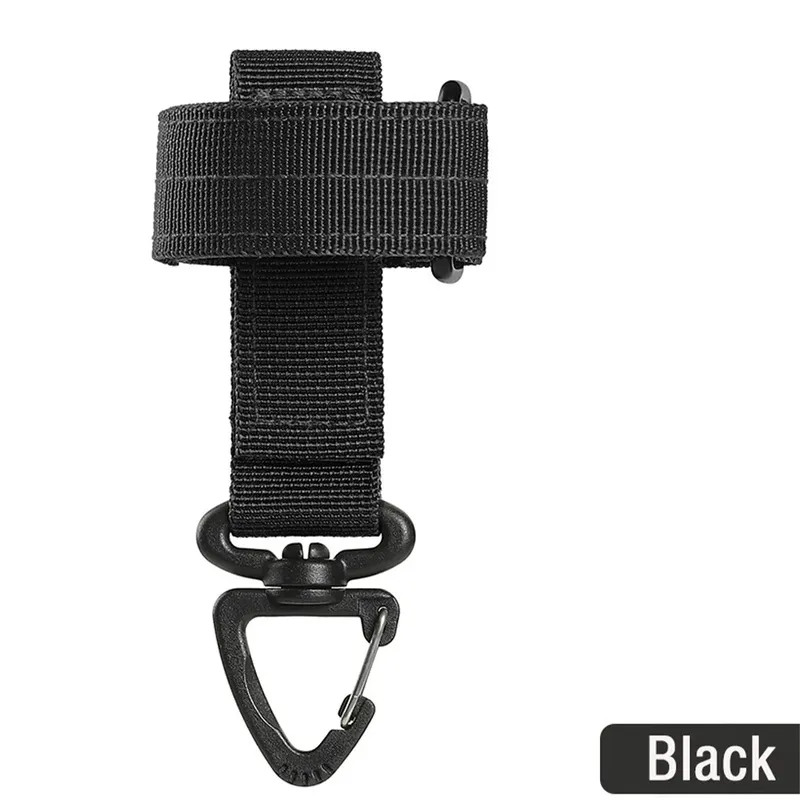 Molle Taktischer Schlüsselanhänger Handschuhhalter Gurt Nylon Ausrüstungshalter für Outdoor-Werkzeuge