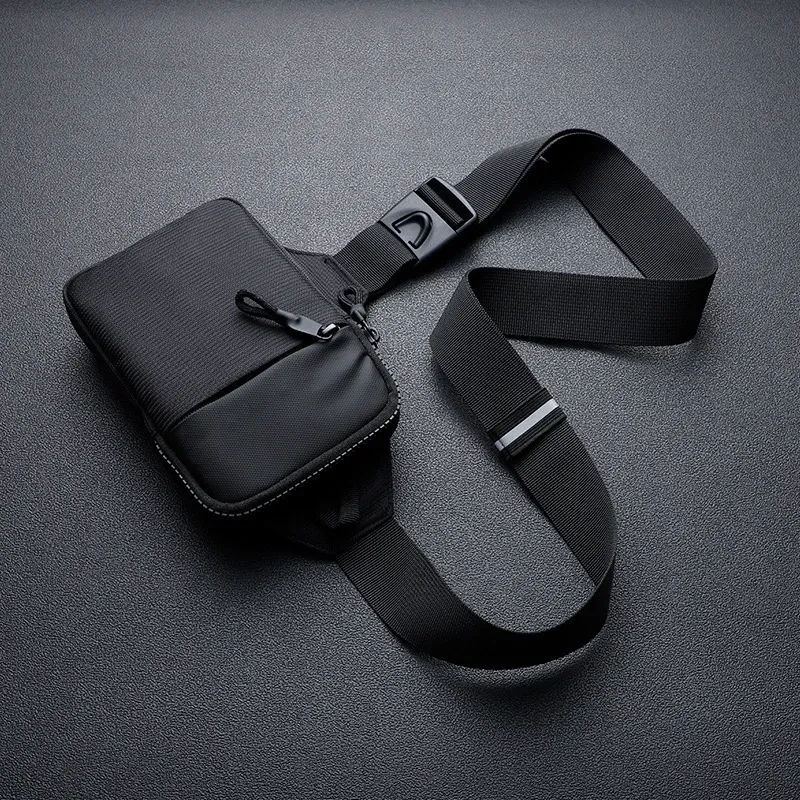 Neue Brusttasche für Freizeit, Fitness, Sport, Umhängetasche, Brusttasche, lässige Herrentasche, Taschentrend mit großem Fassungsvermögen
