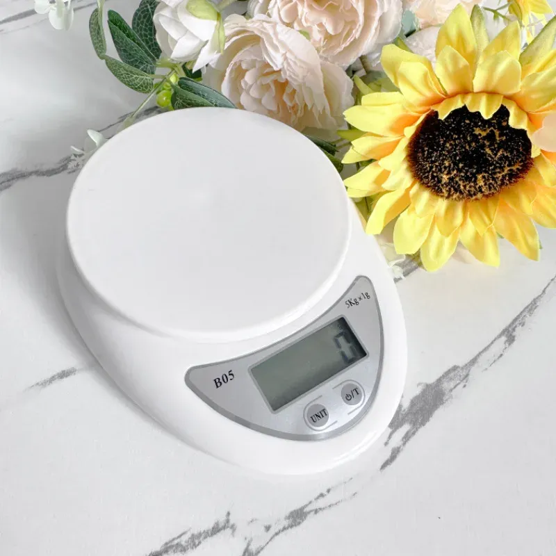 1pc 5kg LED Tragbare Digital Waage Waagen Lebensmittel Balance Messen Gewicht Küche Elektronische Waagen Kleine Skala Wiegen in Gramm