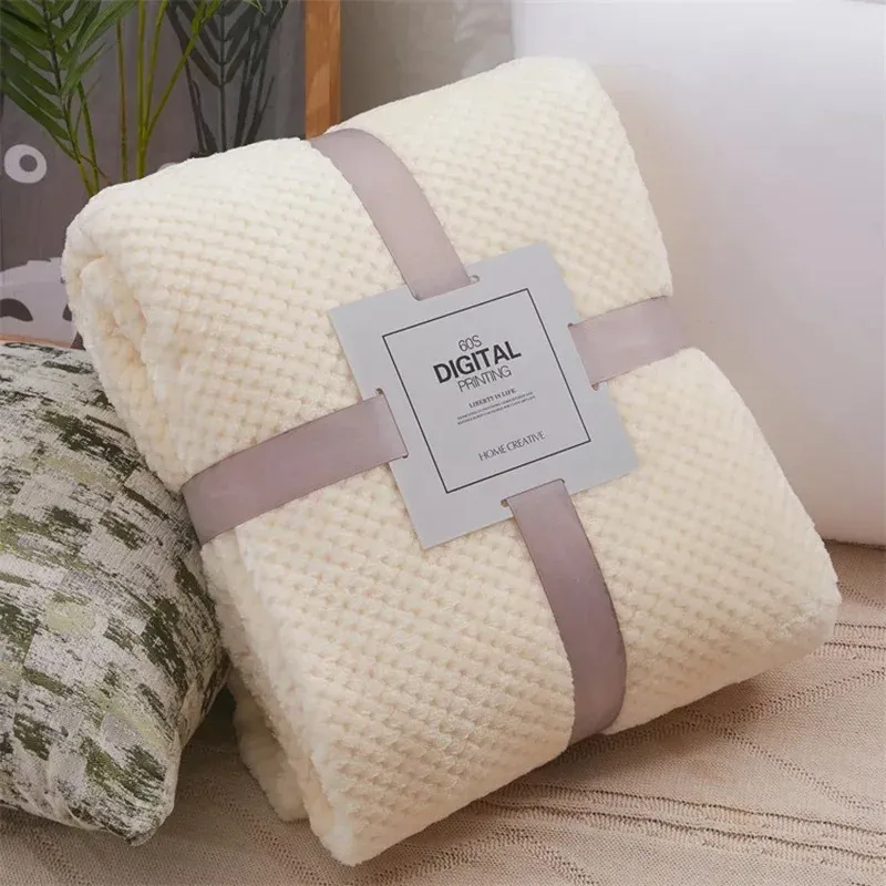 Kein Band Baby Decke Weiche Fleece Infant Quilt Bettwäsche Swaddle Wrap Decke Warme Neugeborenen Kinderwagen Schlaf Abdeckung Kindergarten