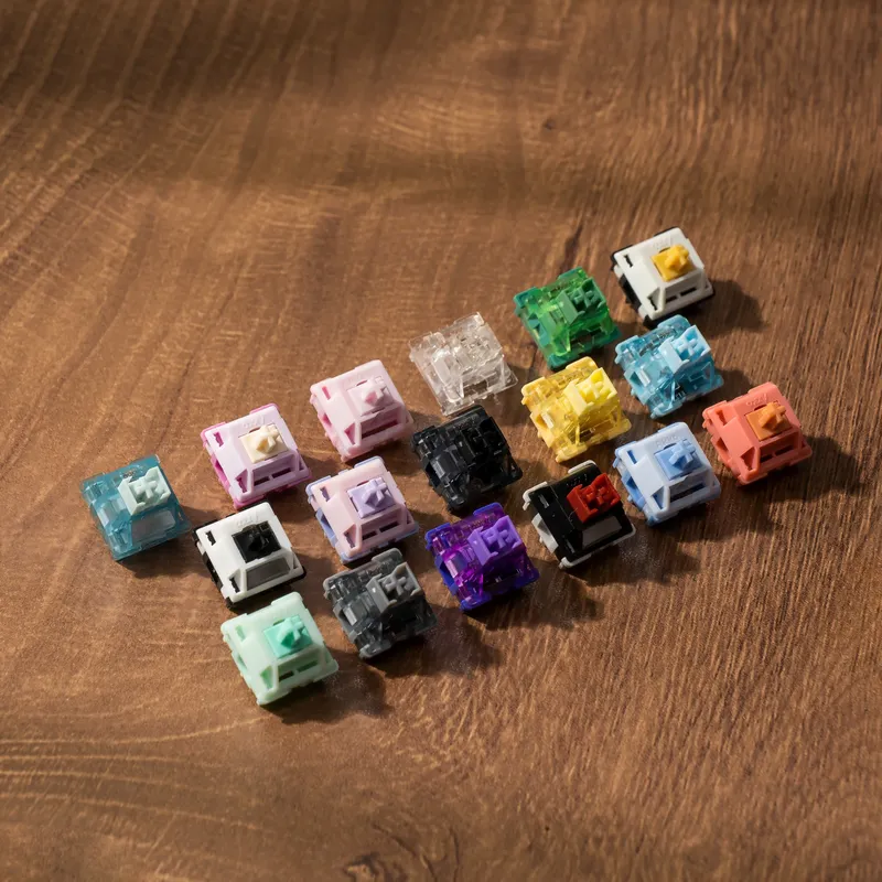 Akko V3 Pro Switches Taktiler/Linearschalter für mechanische Tastatur, 45-teiliges Paket, austauschbarer Outemu Gateron Cherry MX-Schlüsselschalter