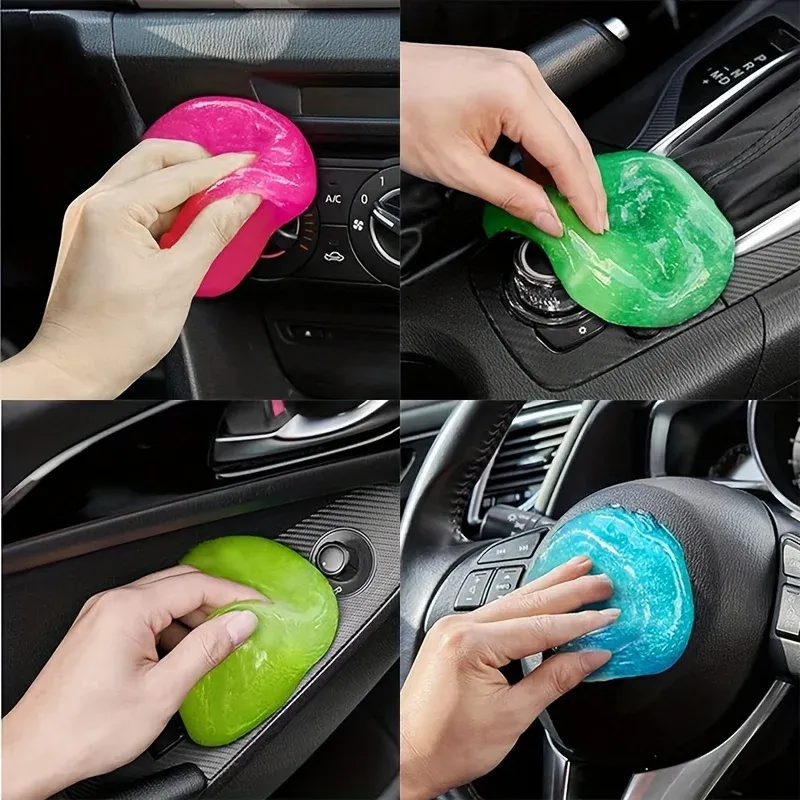 Auto Auto Reinigung Pad Kleber Pulver Reiniger Magie Reiniger Staub Entferner Gel Hause Computer Tastatur Sauber Werkzeuge Reinigung Zubehör