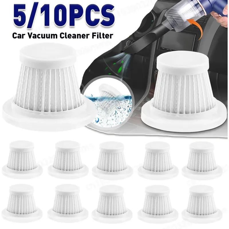 5/10PCS Cordless Staubsauger Hepa-Filter Teile Hause Auto Element Handheld Staubsauger Drahtlose Ersatz Filter Zubehör