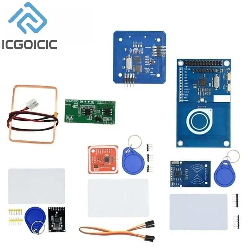 Rfid modul rc522 MFRC-522 rdm6300 kits s50 13,56 mhz 125khz 6cm mit tags spi schreiben & lesen für arduino uno