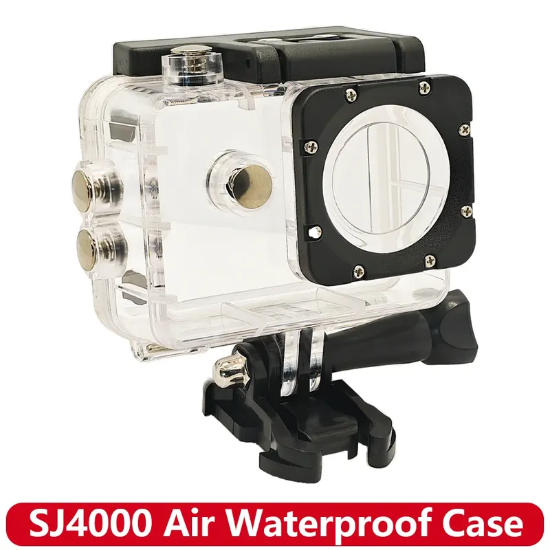 30 m wasserdichtes Unterwassergehäuse für SJCAM SJ4000 Air/Wifi Action-Kamera-Gehäuse für Tauchen, Schnorcheln, Surfen, Fotografie