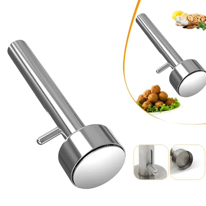 Falafel Fleischbällchen-Schaufel-Hersteller, Edelstahl, professioneller Falafel-Hersteller, Schaufel, antihaftbeschichtet, Falafel-Form, Küchenhelfer