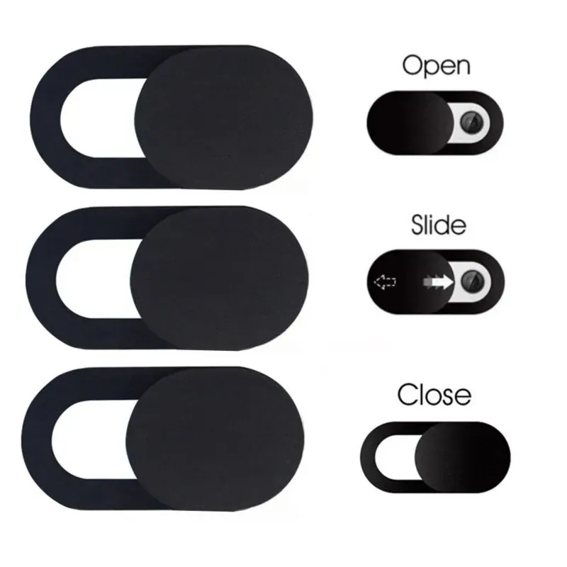 3/6/12 Stück Laptop-Kamera-Abdeckung, Dia-Webcam-Blocker, für iPhone, iPad, MacBook Pro, ultradünner Kamera-Sichtschutz