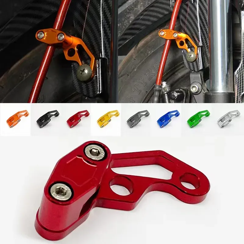 Bremskabelklemme für Motorrad, E-Bike, Instrument, Kabelbaum, Befestigungsclip, Ölrohr, Kraftstoffschlauch, Bremskupplungsleitung, Halter