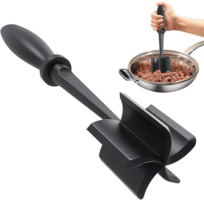 1pc Fleisch Chopper, Hamburger Chopper, Premium Wärme Beständig Masher Und Smasher Für Hamburger Fleisch, boden Rindfleisch, Boden Türkei