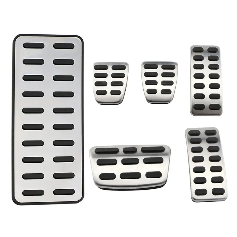 Auto Pedale Gas Beschleuniger Bremse Kupplung Fußstütze Pedal Abdeckung für Hyundai Ix25 Creta Accent Verna Solaris für Kia Rio Soul K2 KX3