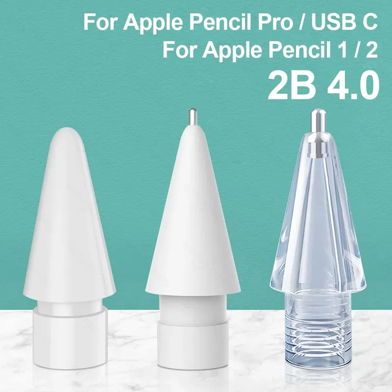 Apple Pencil Ersatzspitze für Apple Pencil 2 1 / Pro / USB-C für Apple Nib iPad Stiftspitze, Ausreichend für 4 Jahre Nutzung