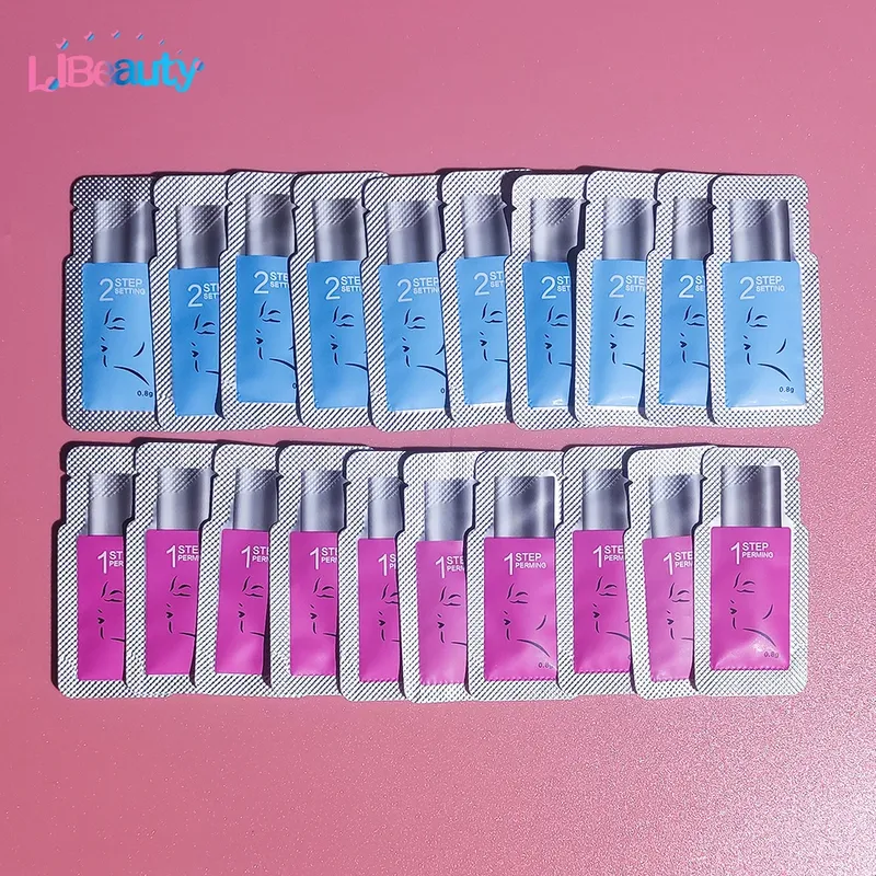 Libeauty 10 Paare/Lot Beutel Wimpernlifting Lotion Wimpernlift 5-8 Minuten Calia Dauerwelle und Fixierung Einzelpaket Make-up-Tool