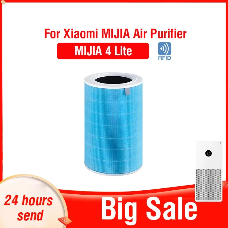 Für Ersatz Xiaomi Hepa Filter 4 Lite Xiaomi Aktivkohlefilter 4 Lite für Xiaomi 4 Lite Xiaomi 4 Lite Filter