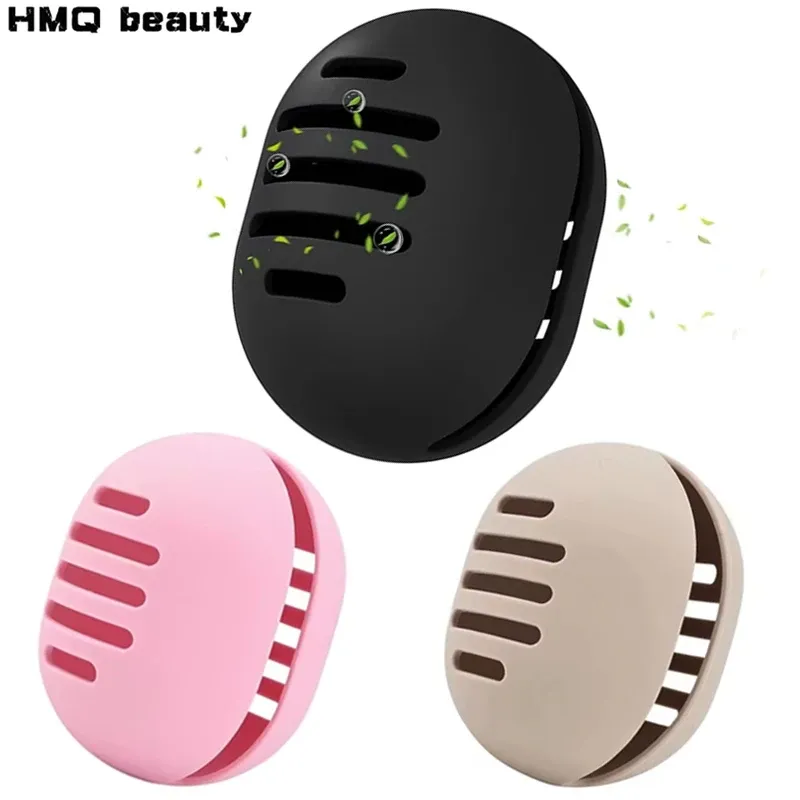 Make-up Schwamm Halter Umweltfreundliche Silikon Schönheit Eier Lagerung Fall Multi-loch Reise Protable Cosmetic Puff Organizer Box