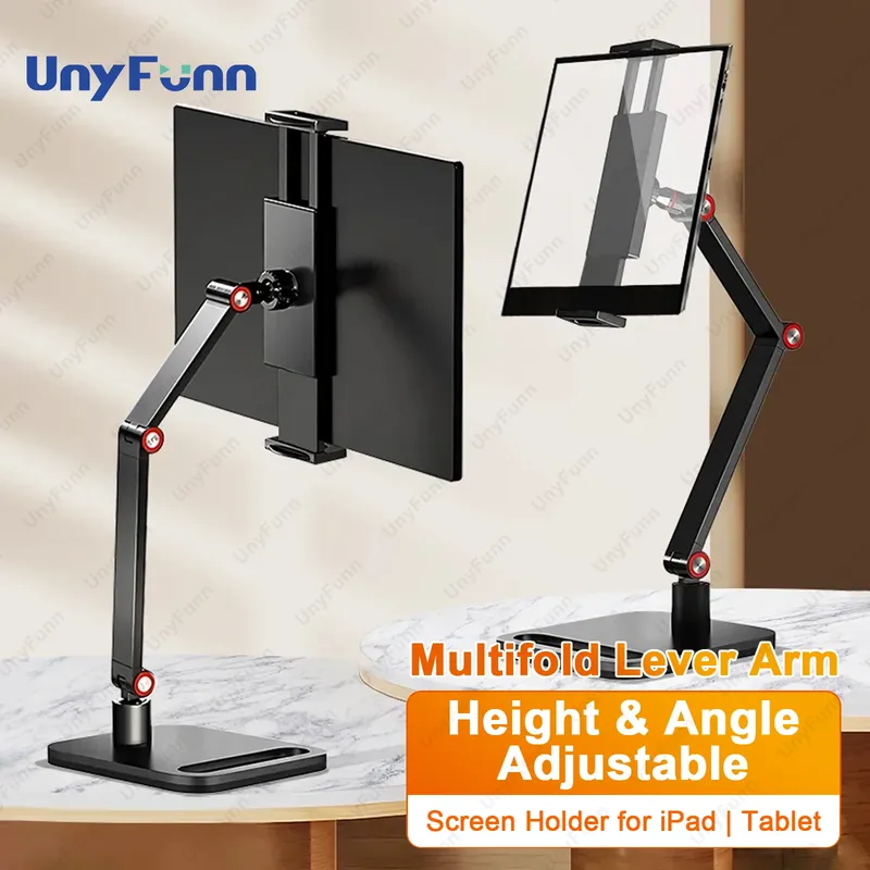 Tragbarer Monitorhalter, erweiterbar, verstellbar, für Laptop, Gaming, Desktop, Klemme, Ständer, Telefon, externer vertikaler Bildschirm, Erweiterungshalterung