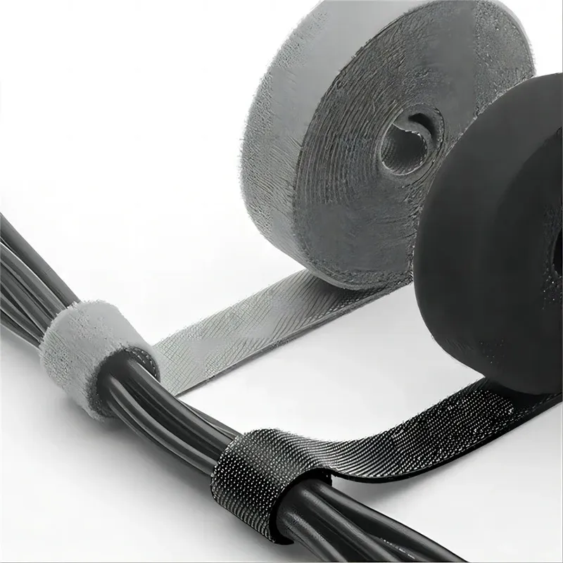 5 m Kabel-Organizer mit Klettverschluss, Kabelbinder, Drahtwickler, USB-Kabelmanagement, Schutz für Kopfhörer, Maus, Kabelbinder