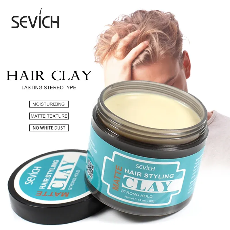Sevich 80 g Haarstyling, mattes Haar, langlebig, Stereotyp, mattierter Ton, starker Halt, leicht zu waschen, praktisch, glatt