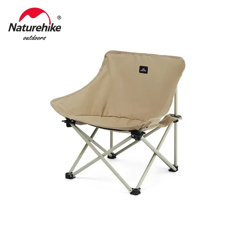 Naturehike Star T01 Geraffter Mondstuhl Outdoor Camping Wandern Klappstühle Tragbare Strandliege Angeln Picknickausrüstung