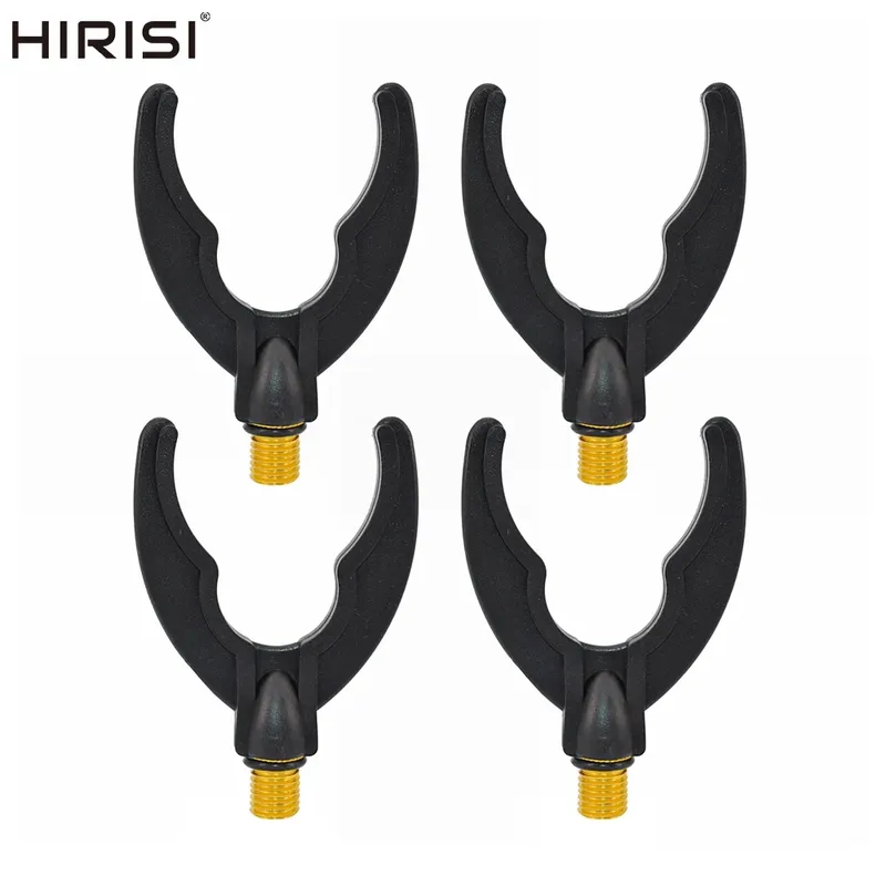Hirisi 4-teiliger Karpfen-Angelruten-Restkopf für Angelbank-Sticks Buzz Bar Angelzubehör AC136