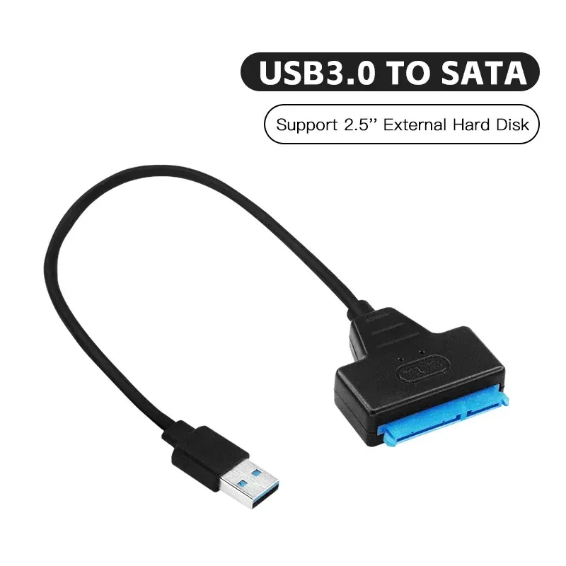 USB 3.0 zu SATA Kabel unterstützt 2,5 Zoll externe HDD SSD Festplatte Adapter Kabel Computer Anschluss Konverter