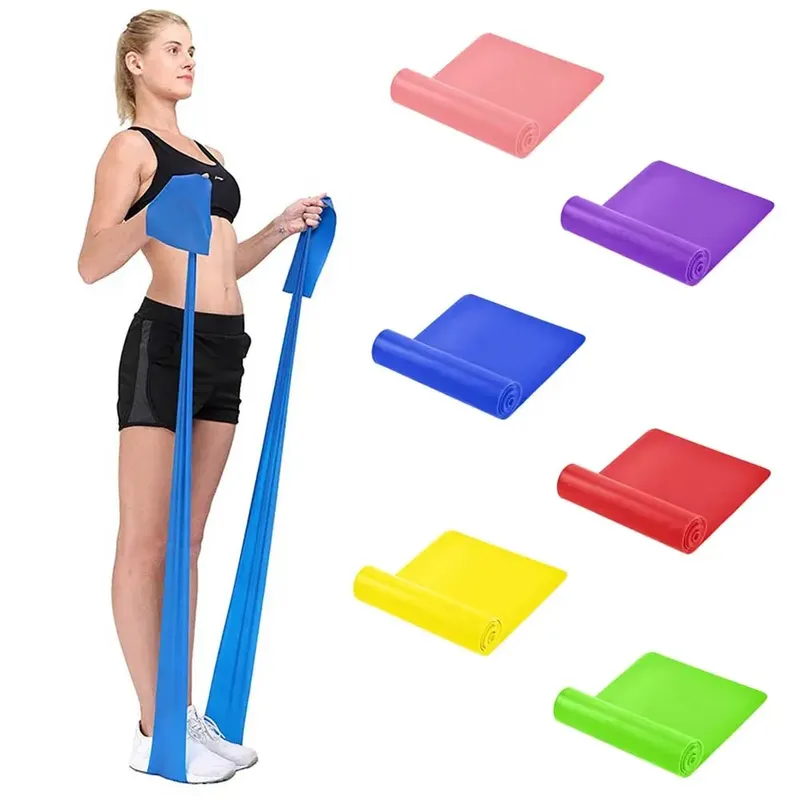 Widerstandsbänder für das Training, Übungsbänder, Physiotherapie, Outdoor-Fitness, Training, Pilates, Heim-Fitnessstudio, dehnbares elastisches Band