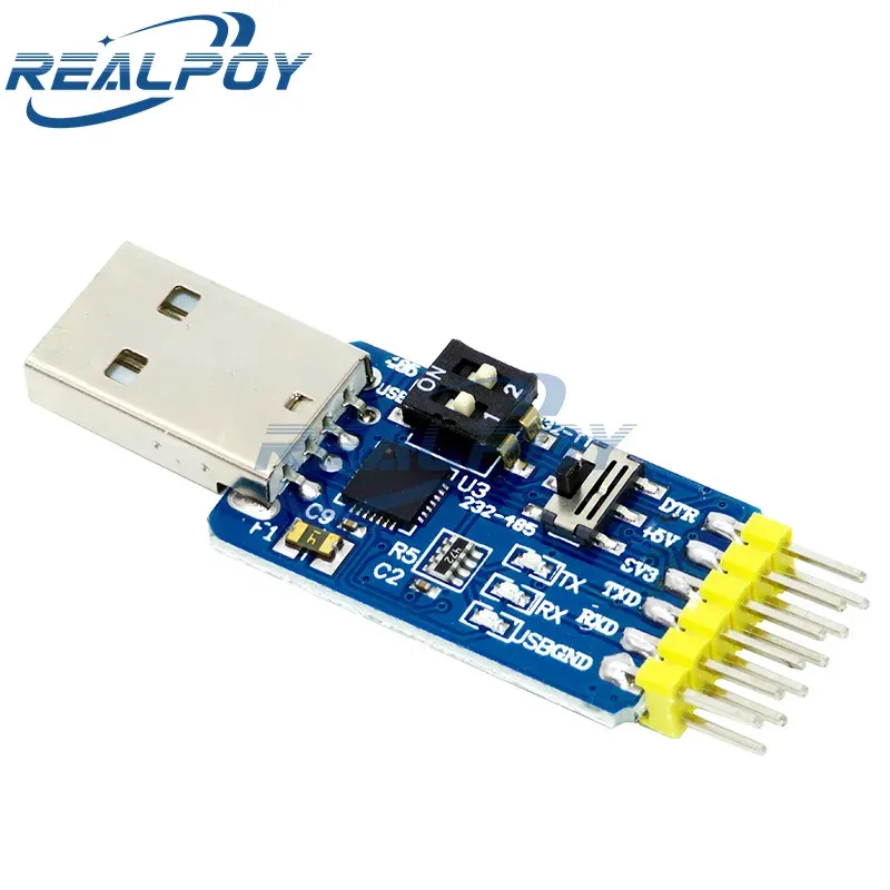 1PCS CP2102 USB zu UART TTL RS232 USB TTL zu RS485 Gegenseitige Konvertieren 6 in 1 Konvertieren modul Serielle Adapter für Arduino