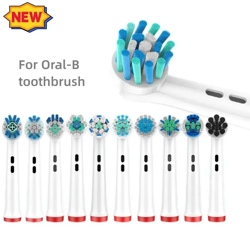 4PCS Dupont Borsten Elektrische Zahnbürste Köpfe Bleichen Zähne/Tägliche Reinigung/Präzision Reinigung/Weiche Pflege Zähne funktion Für Oral B
