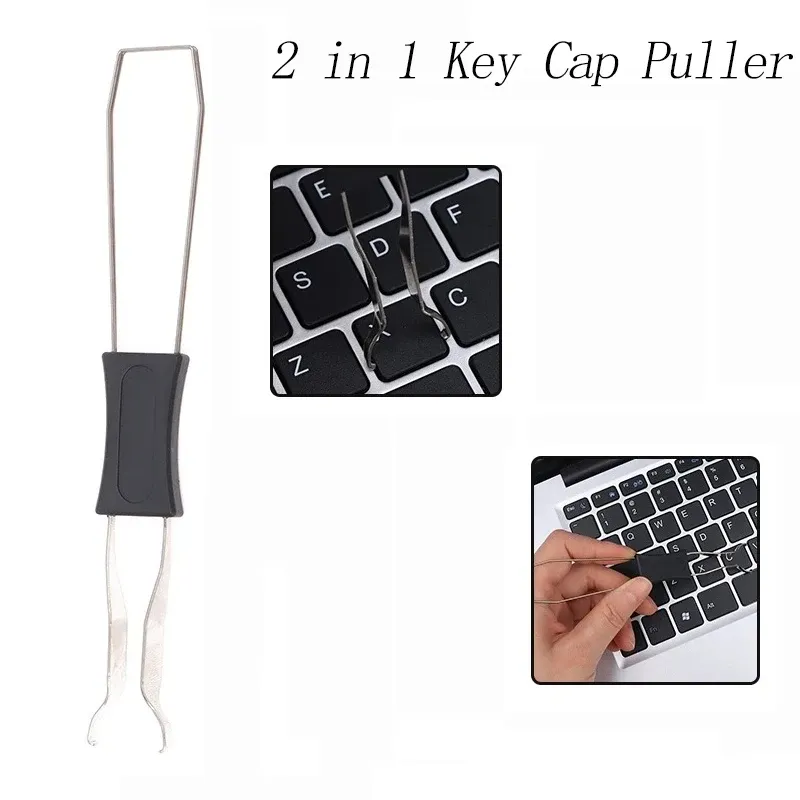Universal 2-In-1 Mehrzweck Mechanische Tastatur Schlüssel Kappe Puller Keycap Welle Entferner Taste Extractor Tastaturen Zubehör