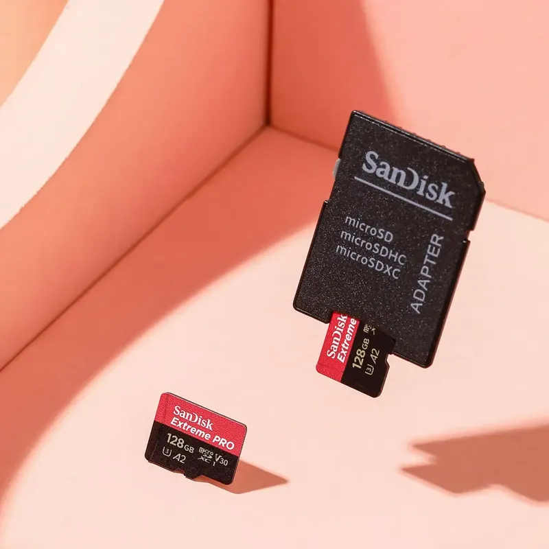SanDisk Extreme PRO microSD Speicherkarte 64GB 128GB 256GB 512GB 1TB MAX ENDURANCE TF-Karte Full HD 4K für Actionkameras oder Drohnen